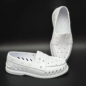 Sperry Top-Sider Authentic Original Float Boat White Shoes Women's US Size 9